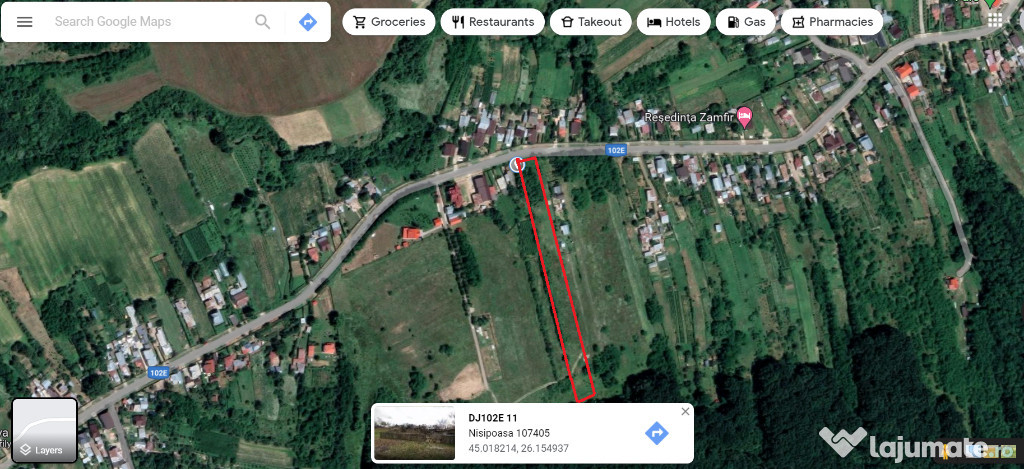 Teren in sat nisipoasa, comuna plopu
