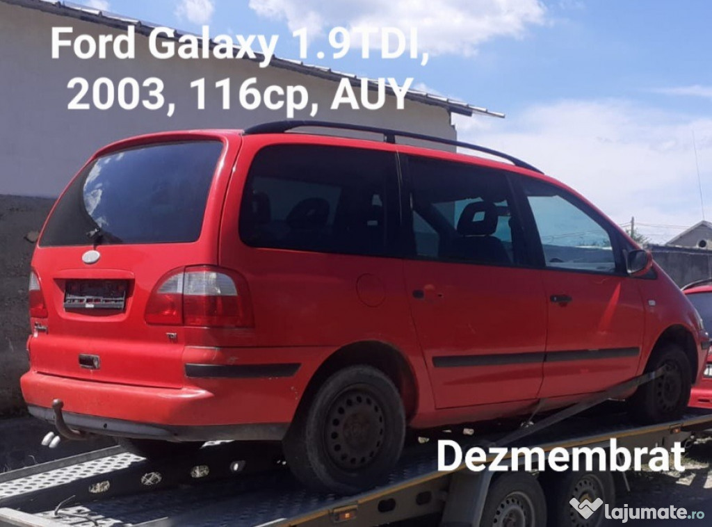 Dezmembrez Ford Galaxy 1.9TDI, 2003, 116CP, AUY