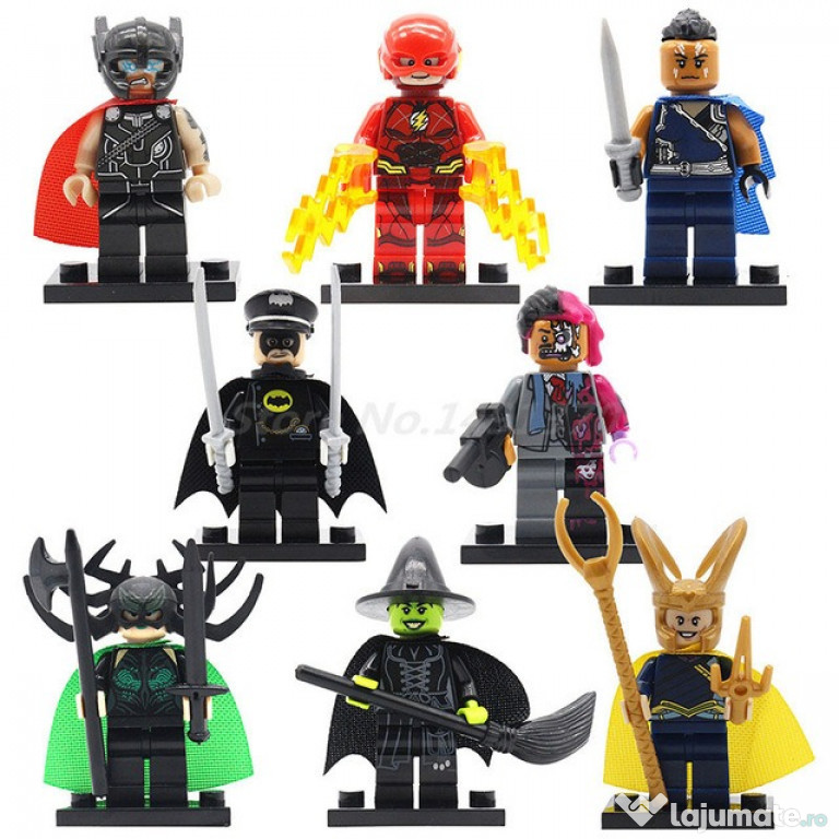 Set Minifigurine Tip Lego Super Heroes Cu Thor Ragnarok