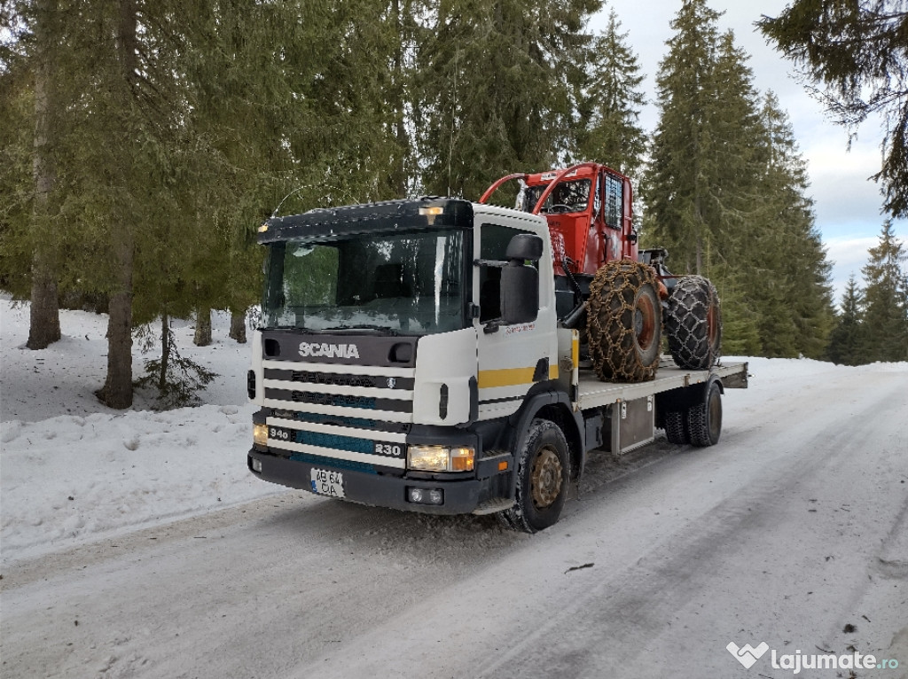 Camion platforma scania