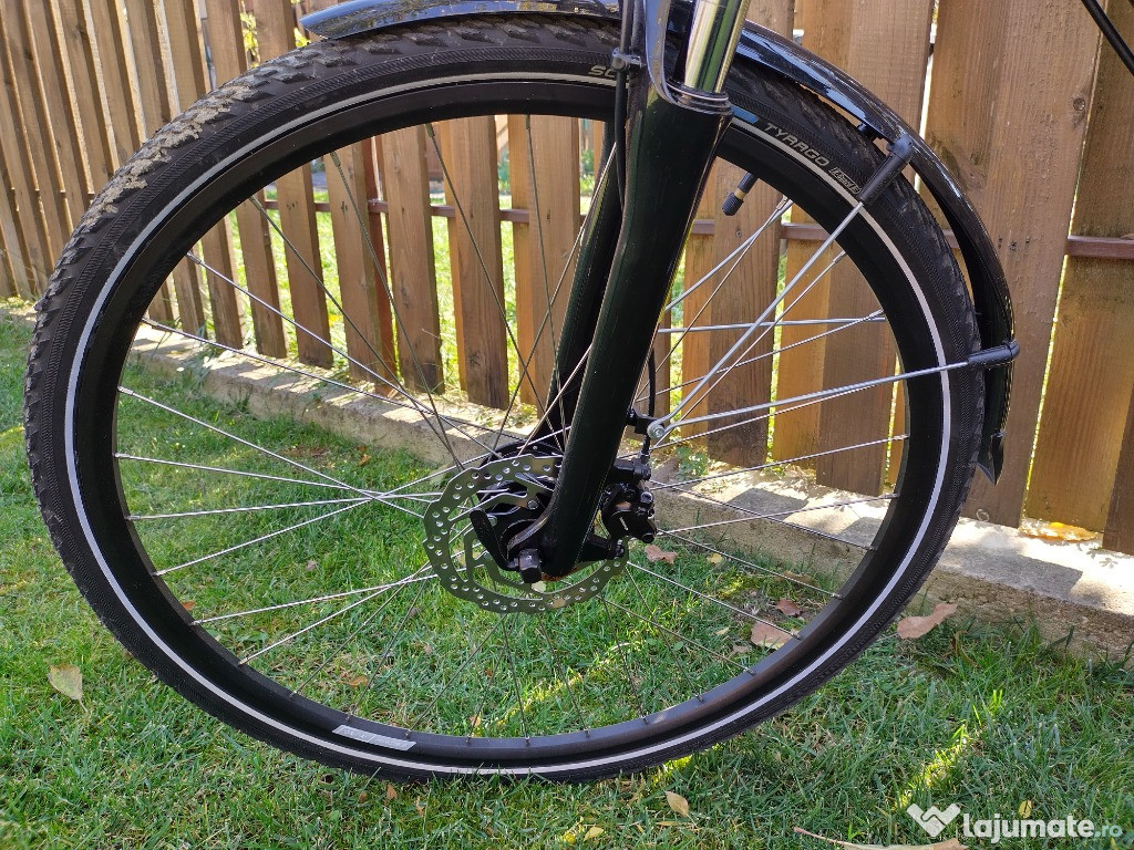 Bicicleta oras KROSS trans 5.0, 28, 2021, black-grey glossy