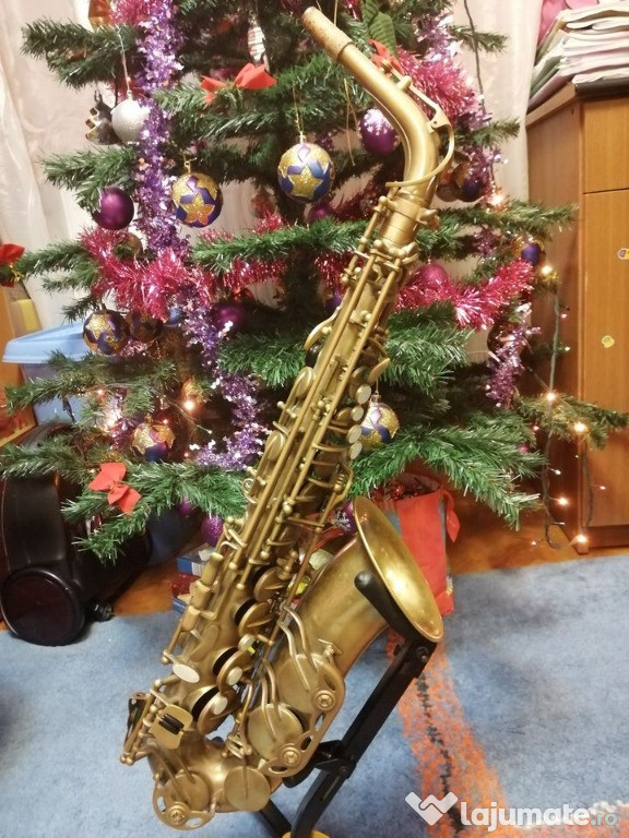 Saxofon alto Antigua Power Bell 4240 vintage.