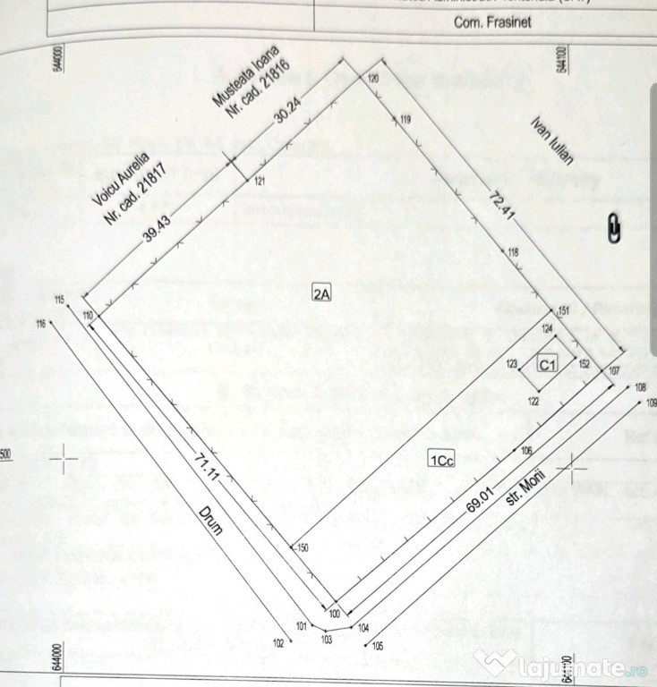 Teren intravilan 4900 mp