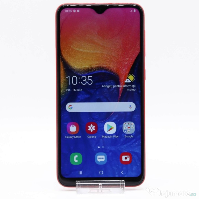 Telefon mobil Samsung Galaxy A10, Dual Sim, 32GB, 4G, Red