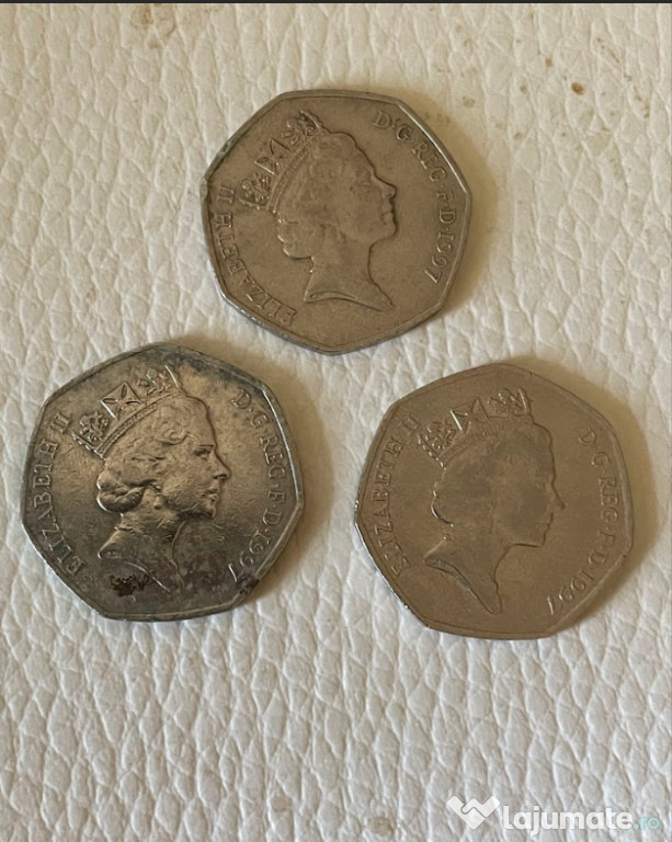 Moneda 50 Pence 1997