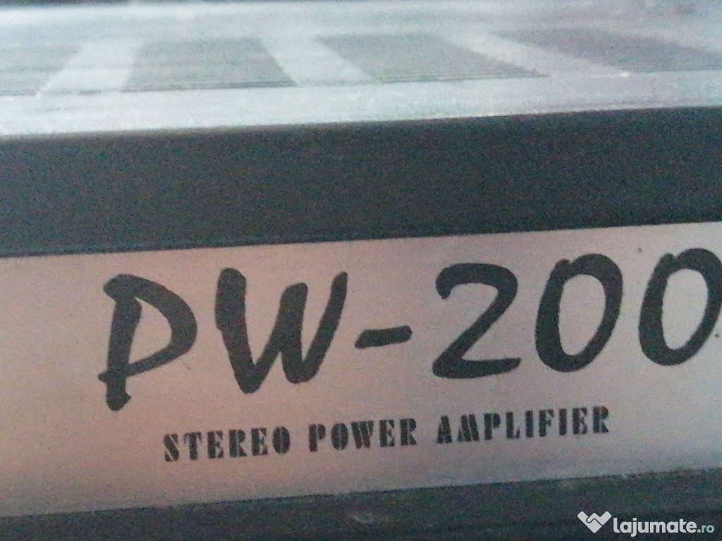 Amplificator pw 200