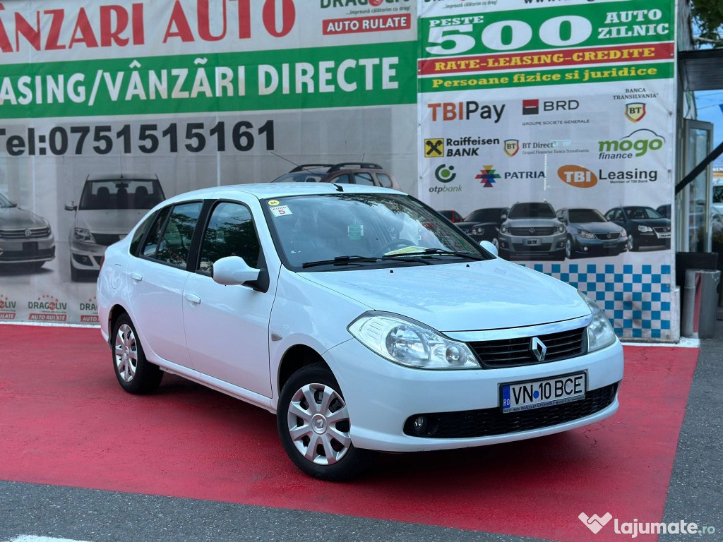 Renault Symbol, 1.2 Benzina, 2011, Euro 5, Finantare Rate
