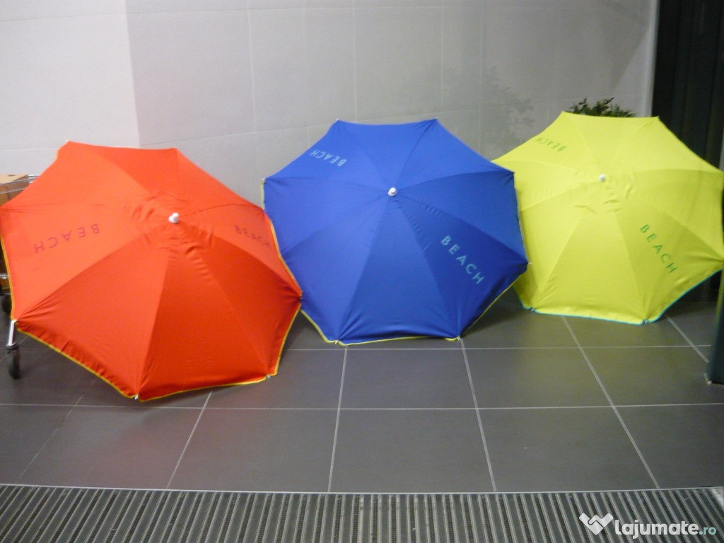 Umbrelă, umbrele soare plajă, grădină, pescuit 170 cm NOI
