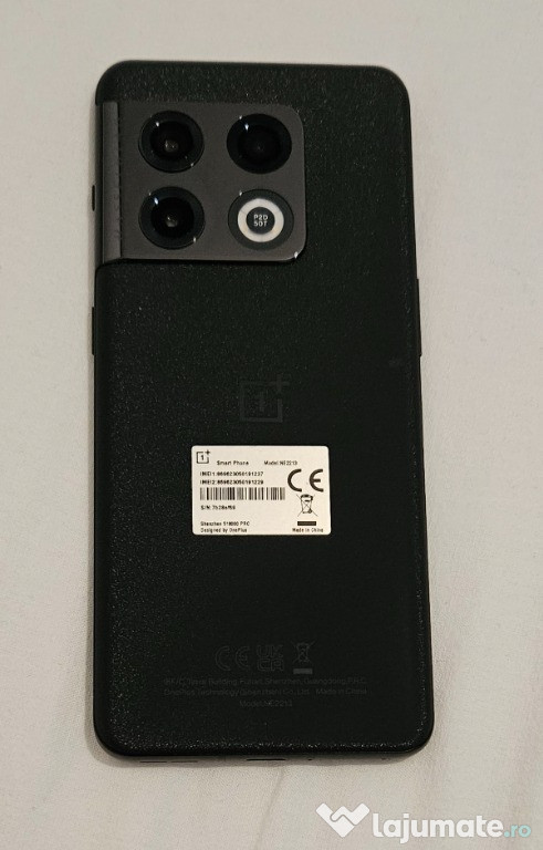 OnePlus 10 Pro, 256GB, 12GB RAM, Volcanic Black