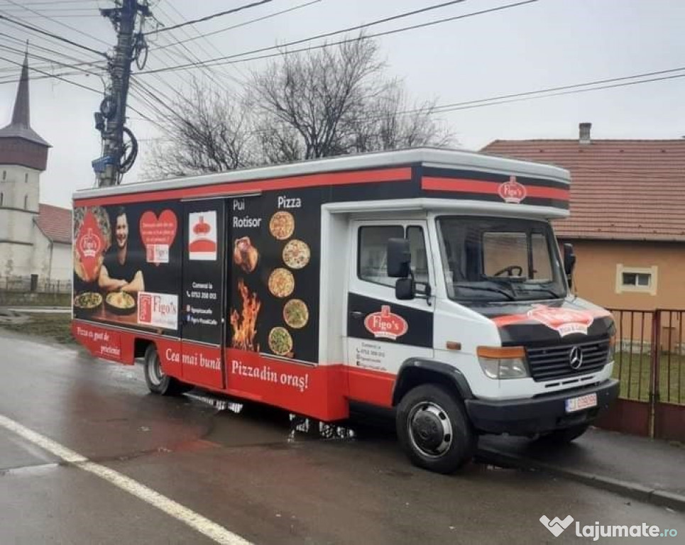 Food Truck echipat pt.Pizzerie si Rotiserie