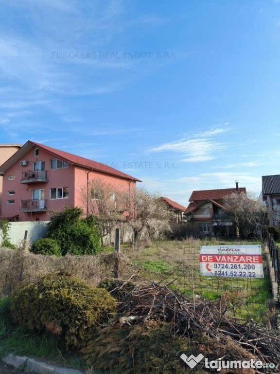 Exclusiv!Teren intravilan 460 mp-Ovidiu Sud-115.000 euro (Cod E5)