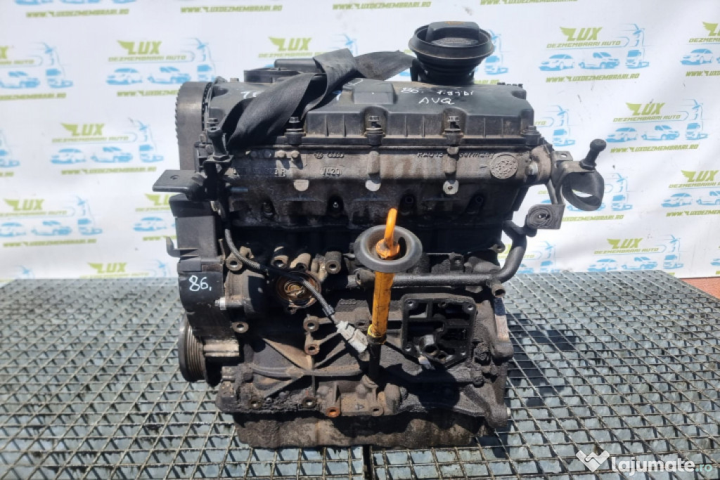 Motor complet fara anexe cod AVQ 1.9 tdi Volkswagen VW Tour