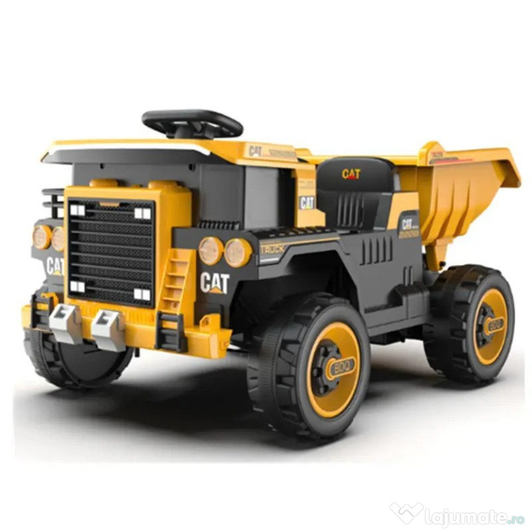 Basculanta electrica, Kinderauto BJDQ818 120W 12V 10Ah galben