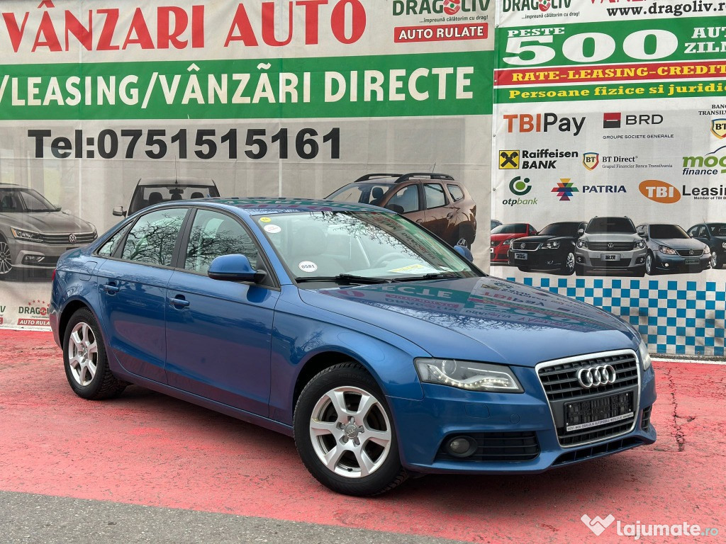 Audi A4, 2.0 Diesel, 2009, Bi-Xenon, Finantare Rate