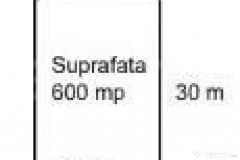 Teren intravilan de 600 mp, front 30 ml, Todirel-Barnova