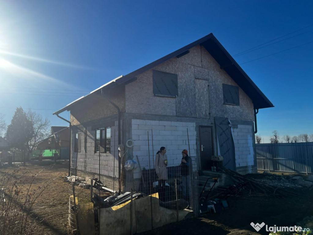 Casa Bratasanca | Constructie 2021 | Semifinisata