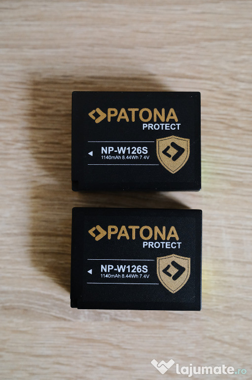 Pachet 2x baterii Patona Protect NP-W126S - Fujifilm