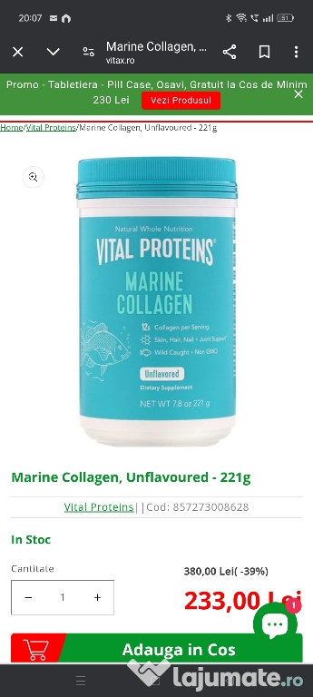 Marine Collagen Pudra