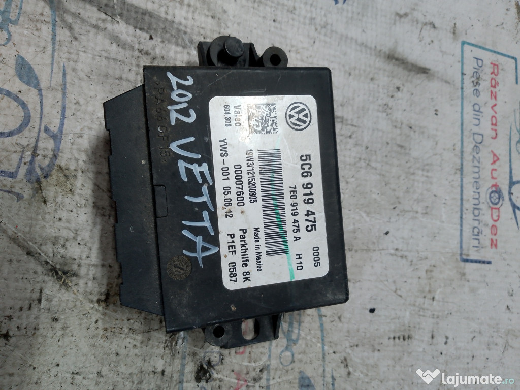 Modul Senzori Parcare Volkswagen Jetta 2012, 5C6919475