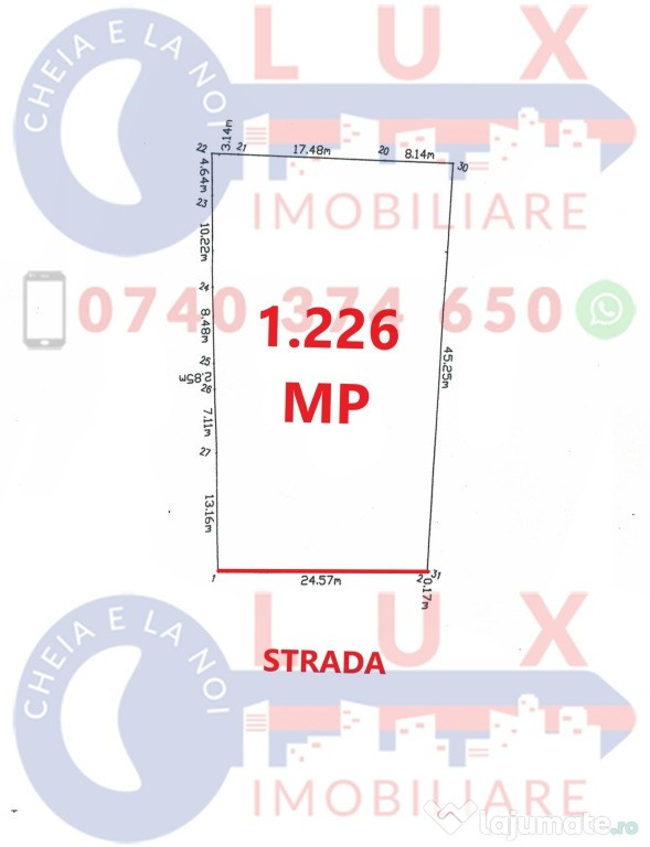 ID 7775 Lot teren intravilan - Comuna Somova