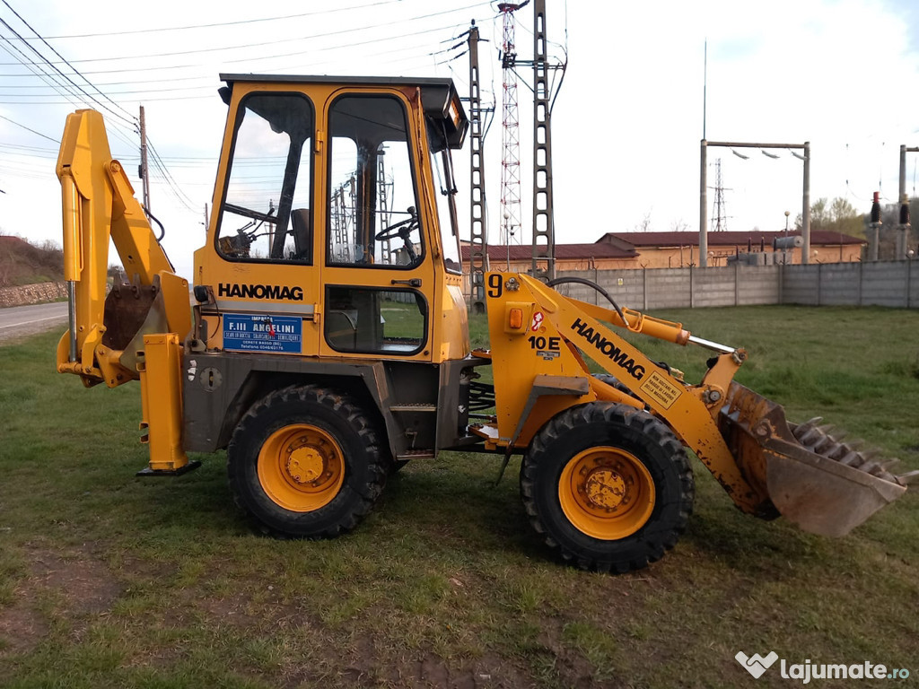 Minibuldoexcavator Hanomag F10