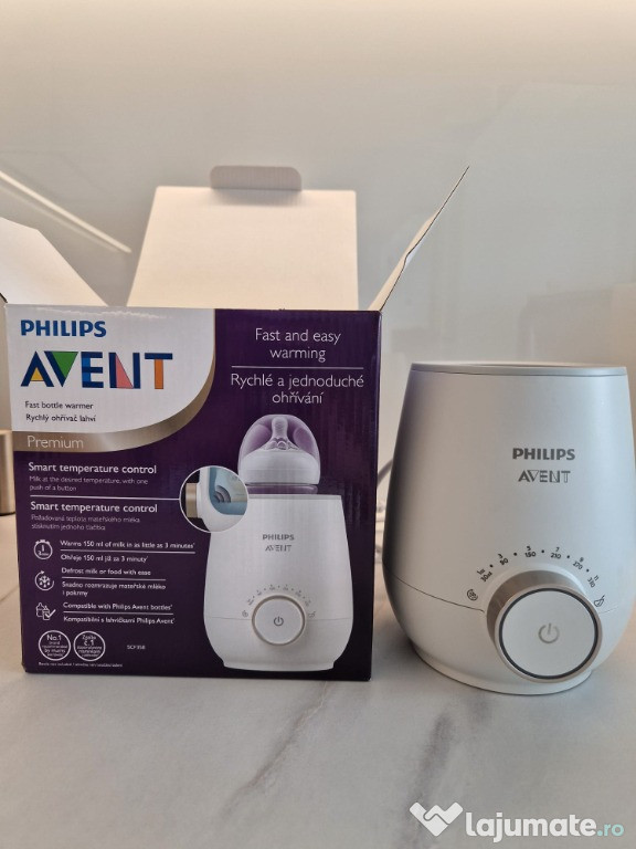 Vand incalzitor biberoane Philips Avent Premium SCF358