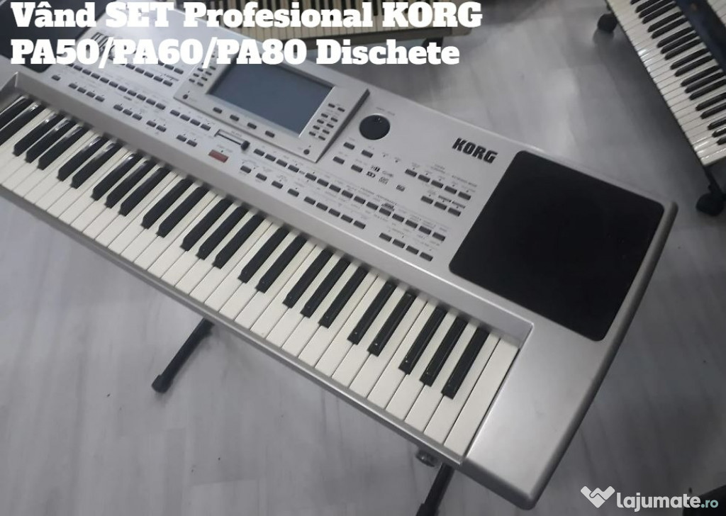 SET Profesional KORG PA80/PA60/PA50/EK50-Dischete