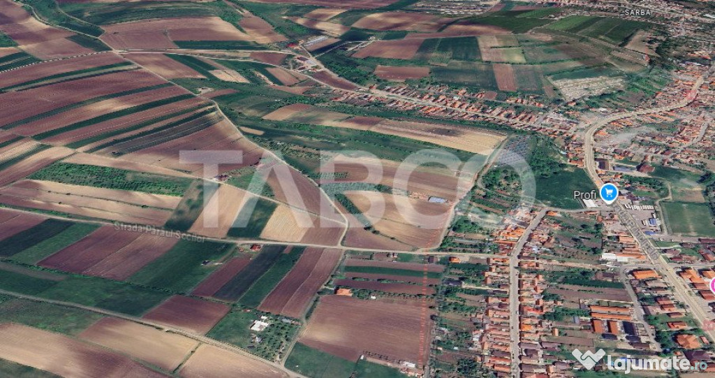 Teren de vanzare intravilan Sura Mare 400 mp zona deosebita