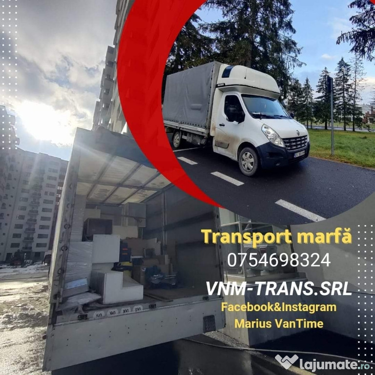 Transport marfa,mutari,debarasați, firma licențiată ARR