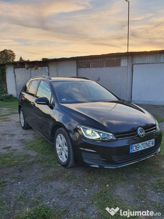 Vw VW Golf 7 1.6tdi trendline negru combi 2016 Euro6