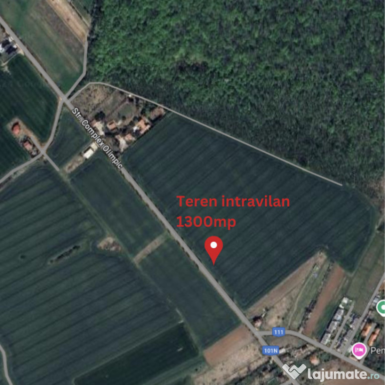 Teren intravilan 1300mp Ilfov Ciolpani - Izvorani