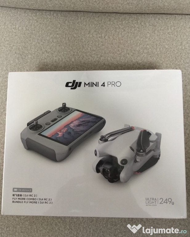 Vand Drona DJI mini 4 PRO Fly More Combo Noua