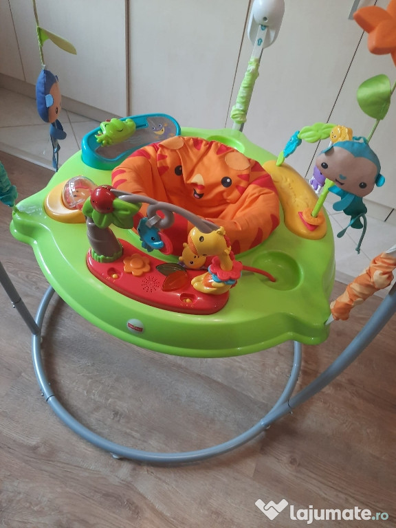 Centru de activitati Fisher Price - Animalute din padure