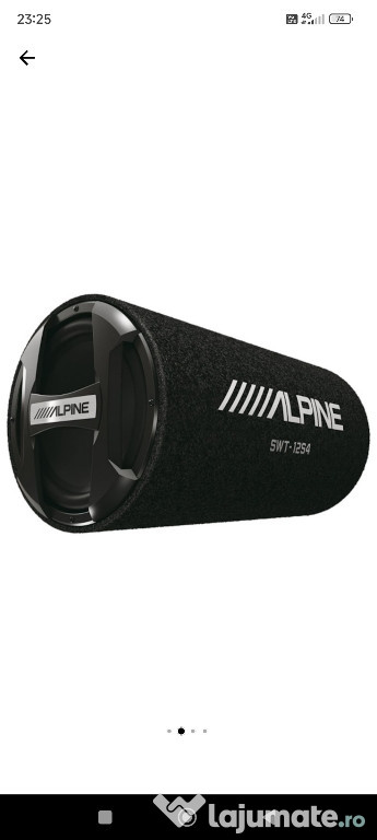 Pachet Subwoofer Alpine + Amplificator Alpine