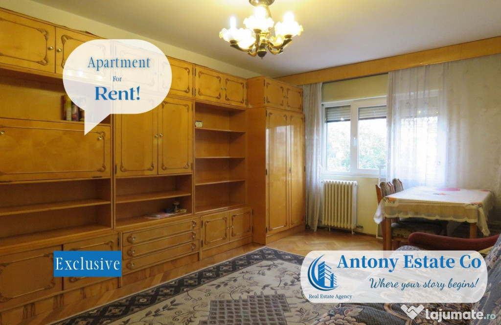 Apartament de închiriat, 2 camere, Decomandat, Rogerius -