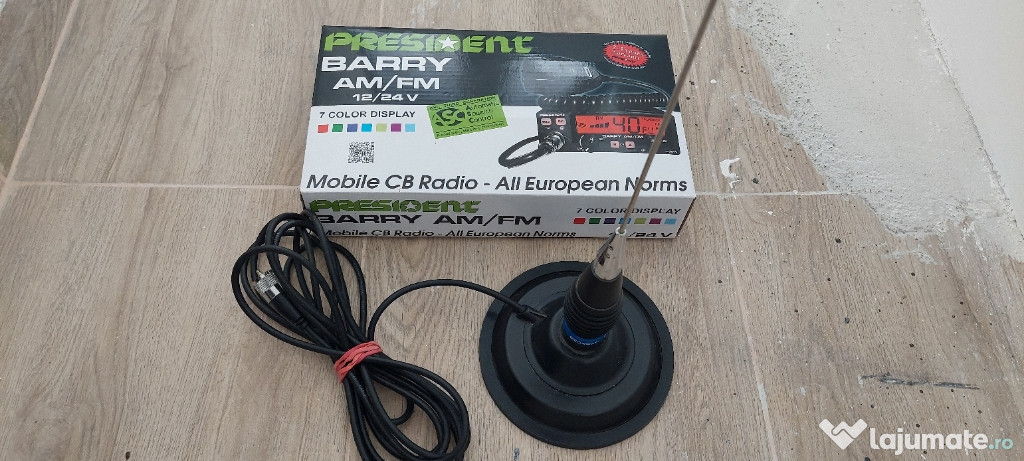 Statie President noua+antena AM/FM 12/24V calibrata