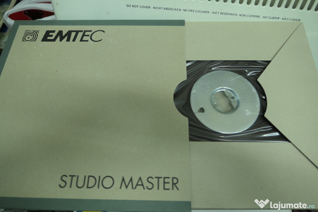 BANDA MAGNETOFON EMTEC STUDIO MASTER SM 911 K 1000M 6,3MM 3280FT NOUA!