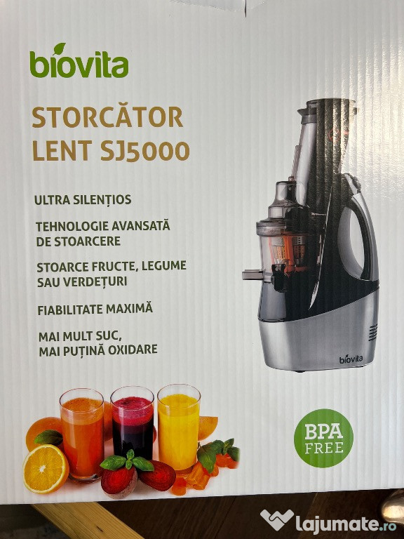 Storcator cu melc fructe legume rădăcinoase biovita