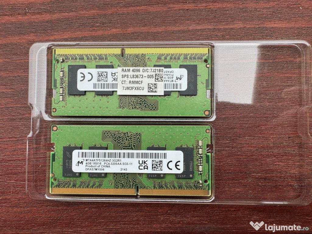 Micron sodimm DDR4 8 Gb RAM