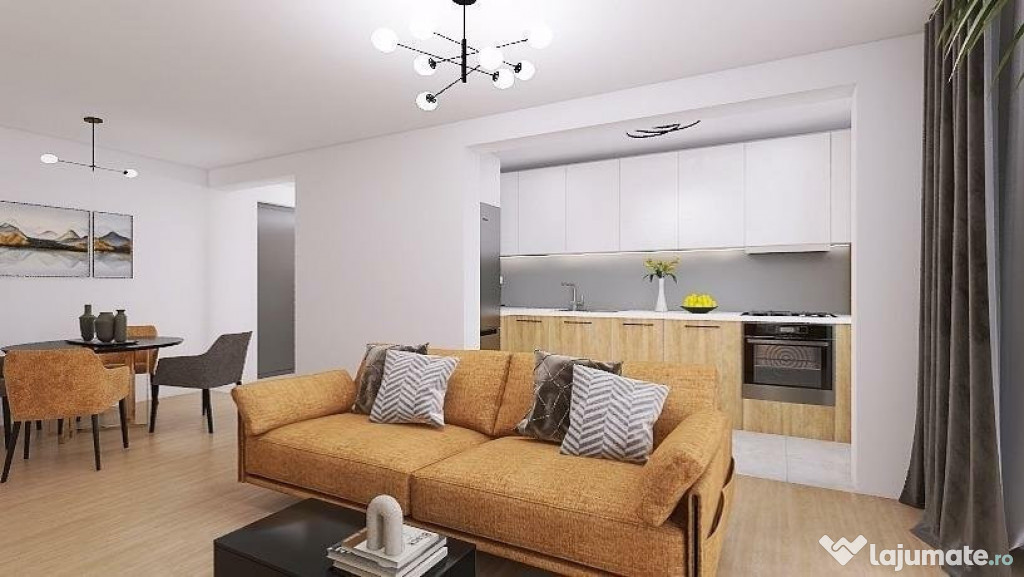 APARTAMENT DE 2 CAMERE, 52 MP UTILI, CAISULUI RESIDENCE 3