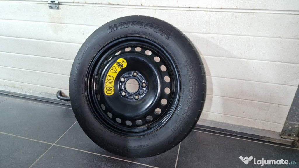 Roata rezerva 5×108 R16 originala Ford Focus Mondeo C Max