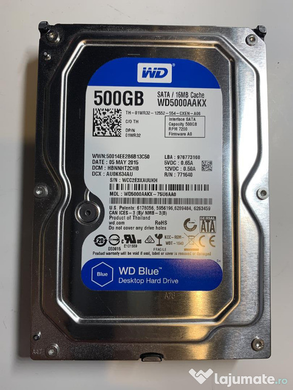 Hard Disk 160G-250G-320G-500G-750G-1000GB Desktop/Laptop SATA-III 6G/s