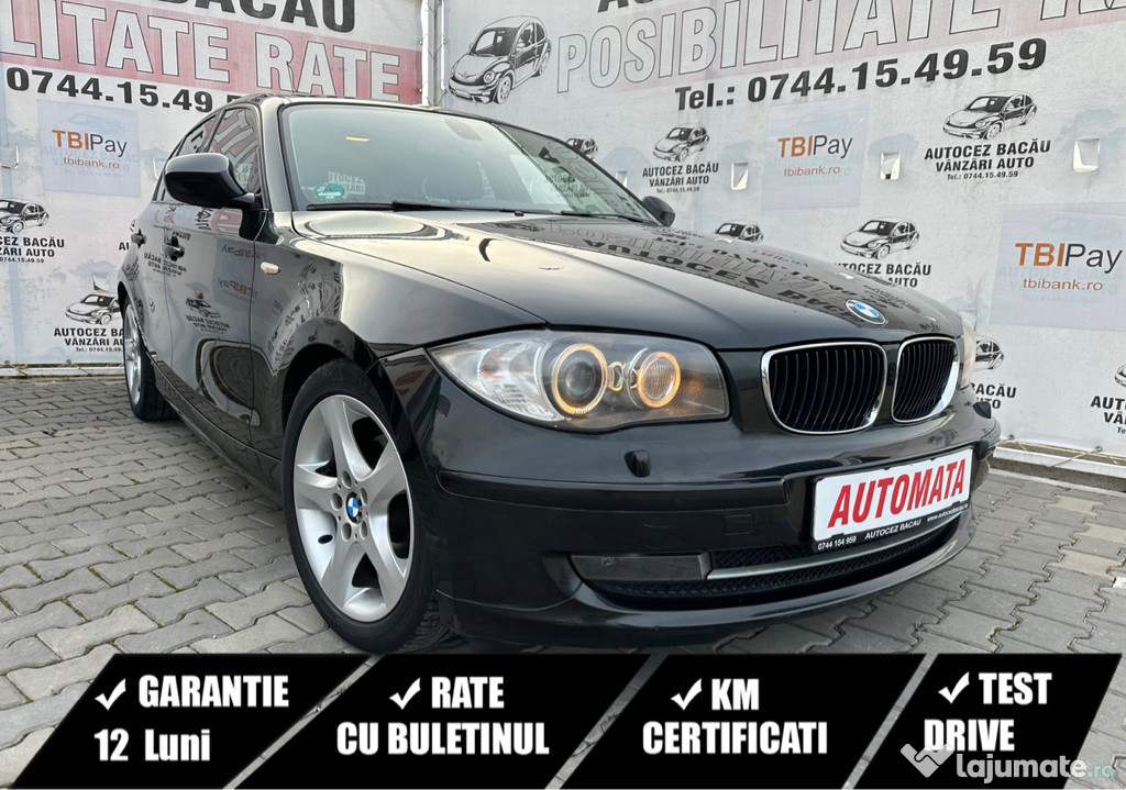 BMW Seria 1 An 2011 AUTOMAT 2.0 D E5/Navi/Xenon/Senzori/RATE/GARANTIE