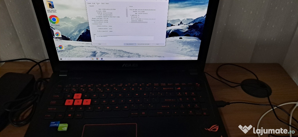 Asus gl 502 VT cu procesor Intel.core i7