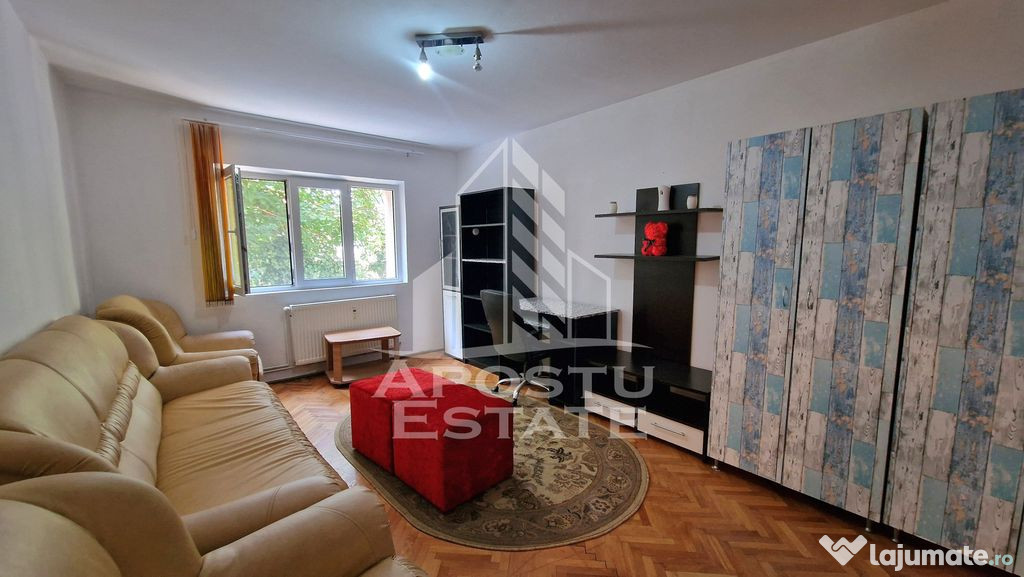 Apartament cu 2 camere, centrala proprie, zona Lipovei