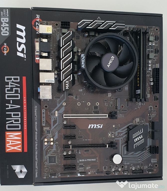 MSI B450-A PRO MAX AM4