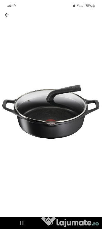 Oală cu capac Tefal Robusto 28 cm