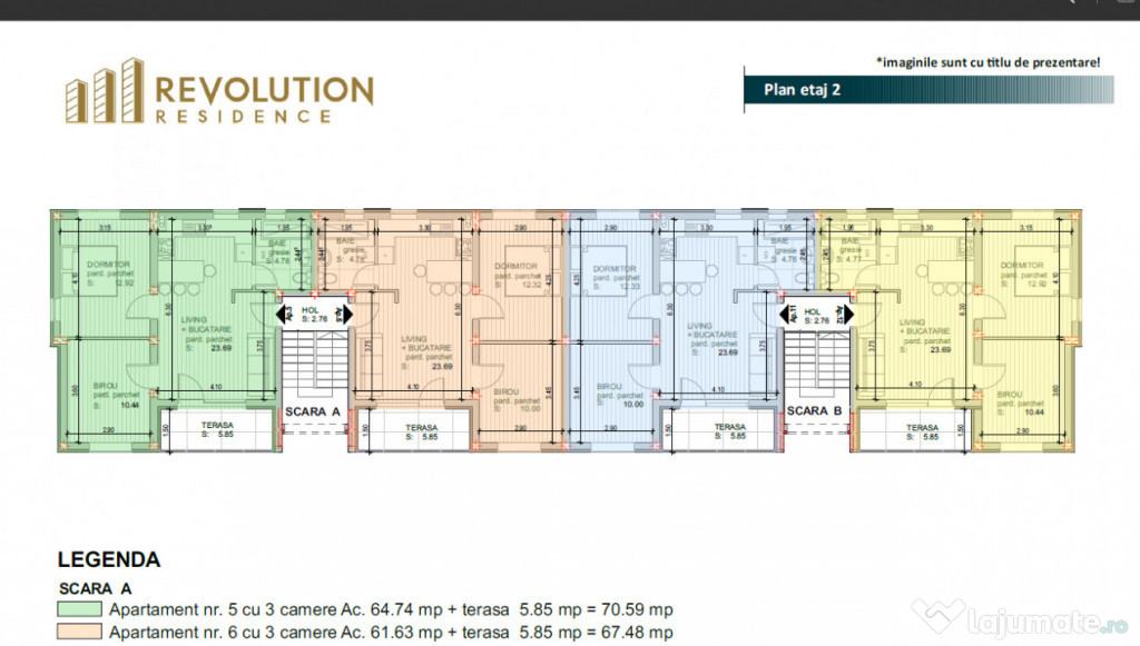 Apartament 3 camere / Lamaitei 11