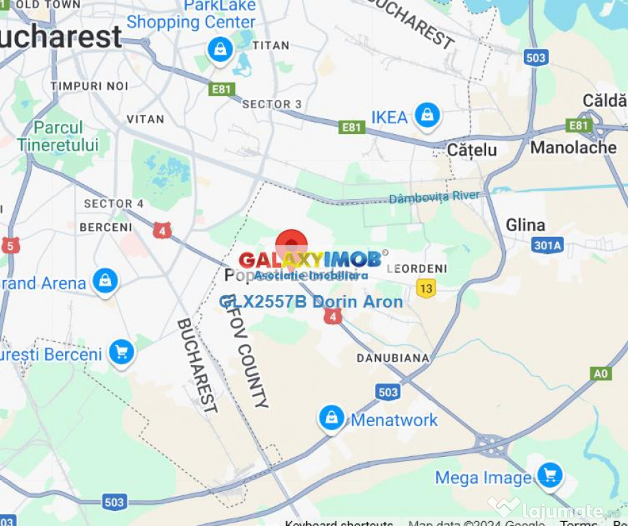 Spatiu Comercial de Inchiriat in Popesti Leordeni | Locatie