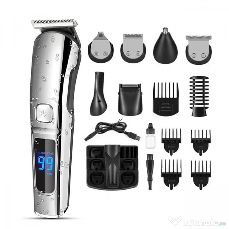 Set masina de tuns pentru par, barba si corp 11 in 1